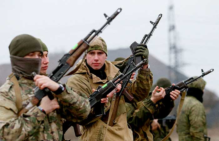 Rebel Russian Mercenaries Return to Base Under Deal