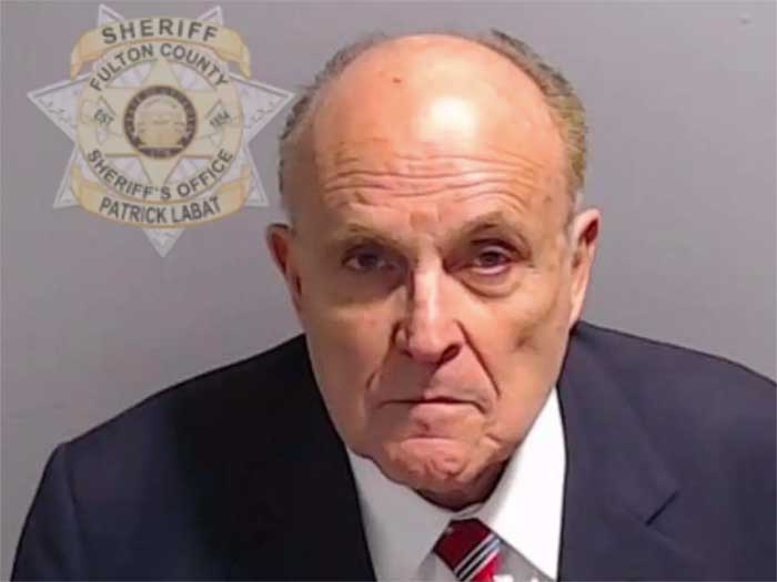 Giuliani: Mug Shot Symbolizes ‘Chance to Fight for My Country’